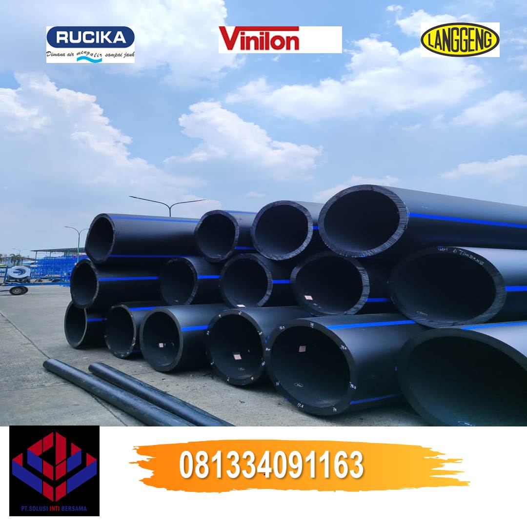 Pipa HDPE SDR 17 PN 10 Khusus Proyek Tambang- Kendari
